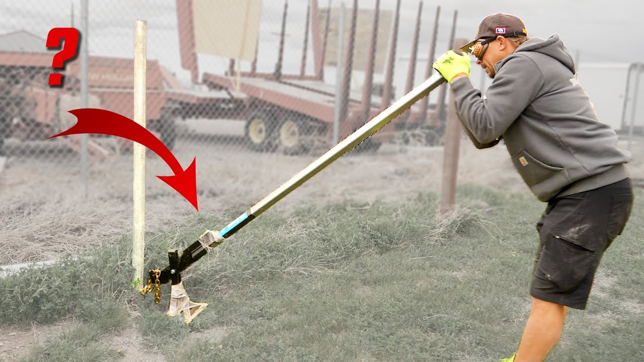 Can You Pull Up Fence Posts In Concrete YouTube
