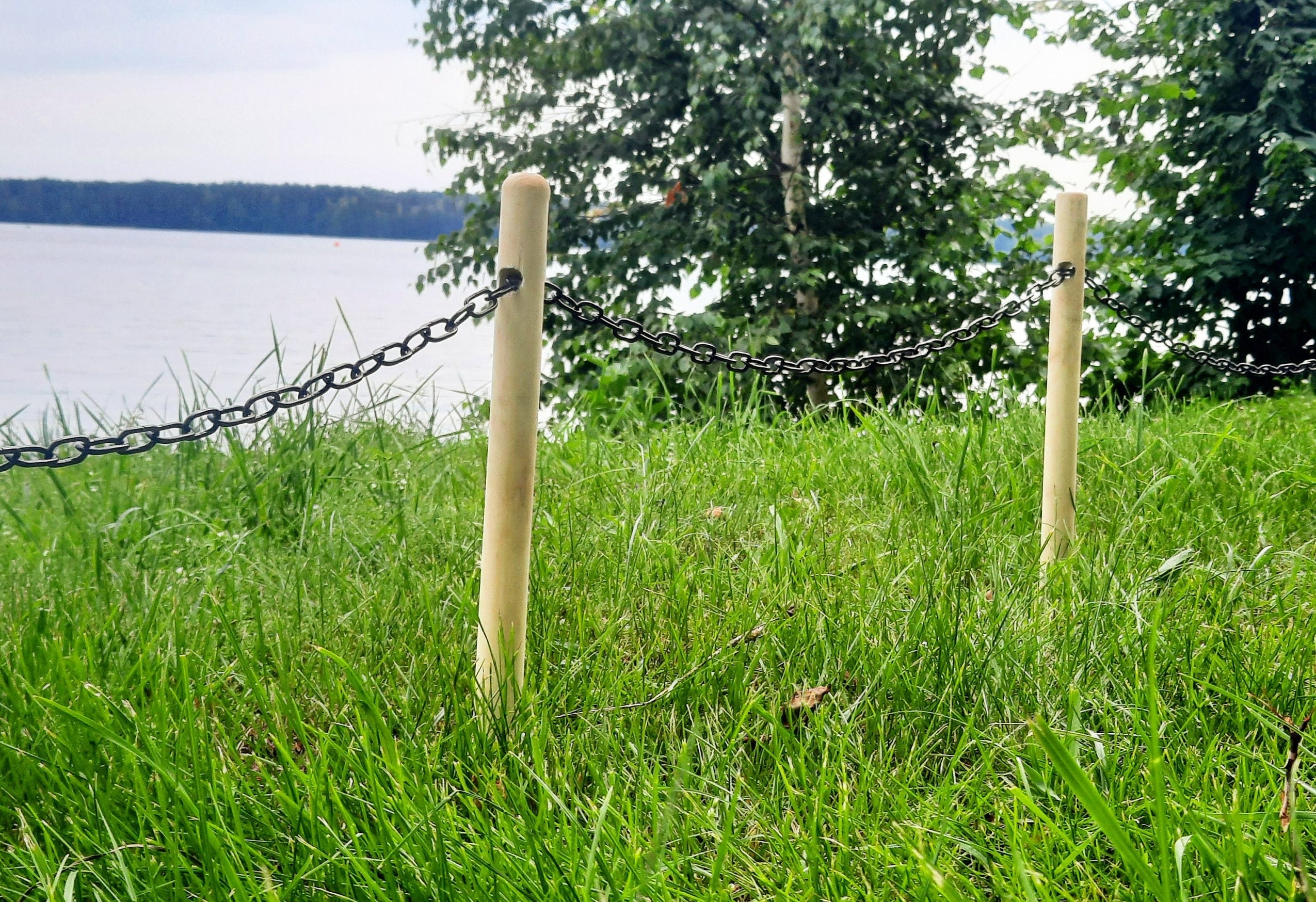 Chain Fence For Gardens parks And Backyards Practical And Decorative 6 6 100 Feet Long Etsy