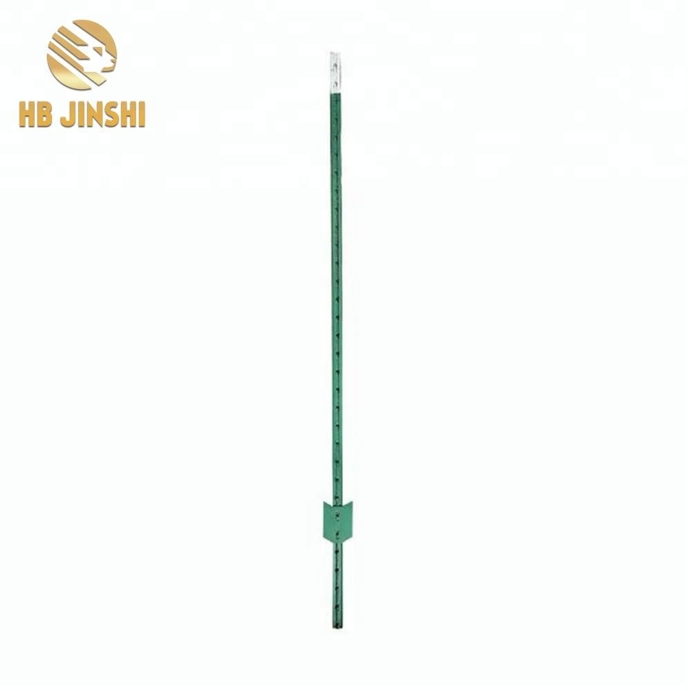China Galvanized Studded T Post 8 Ft 1 25 Lb Per Foot T Post Factory And Suppliers Jinshi