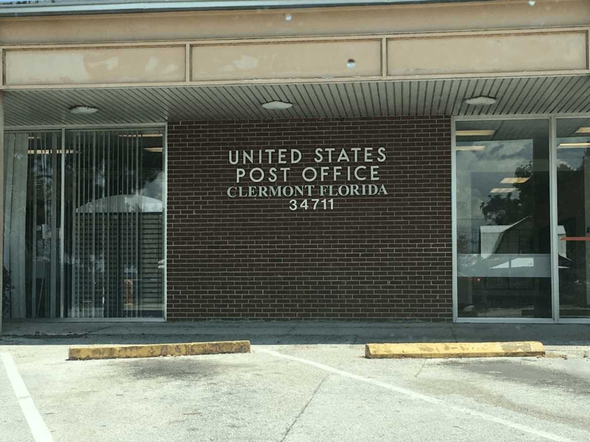Clermont Post Office 877 W Minneola Ave Clermont FL 34711 US Post Office Hours