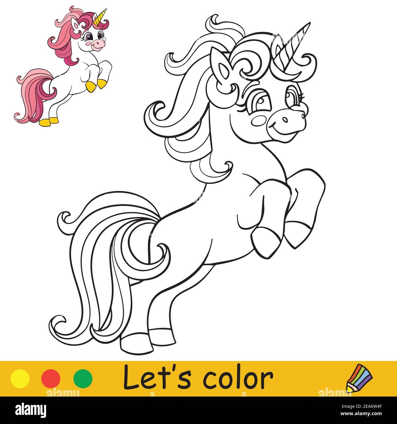 Co Coloring Page Stock Vector Images Alamy