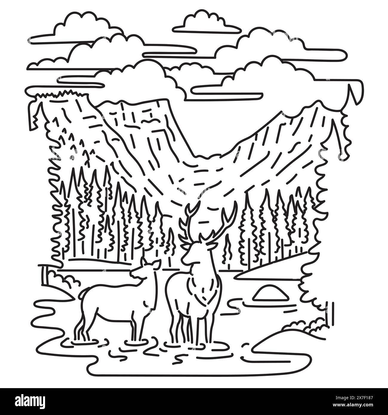 Colorado Rockies Stock Vector Images Alamy