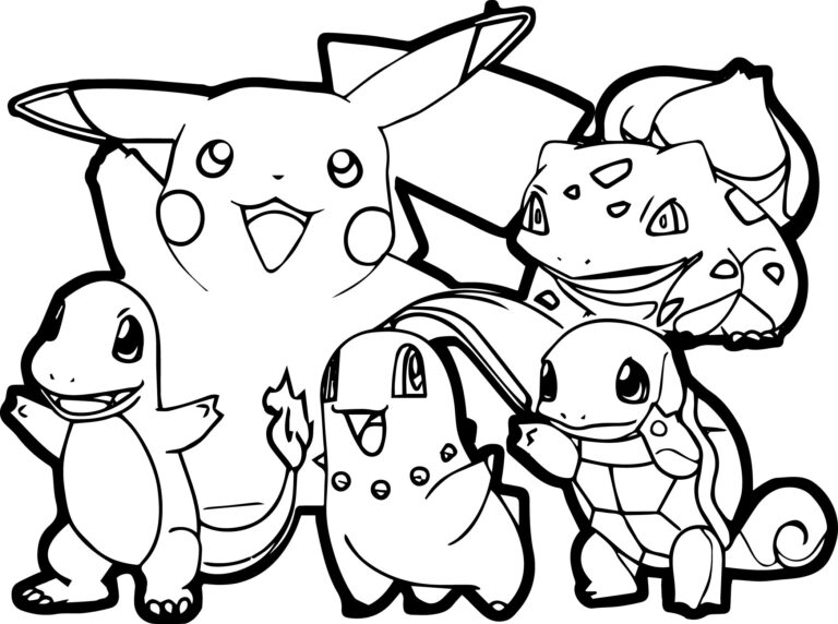 Coloring Pages Coloring For Kids Pokemon