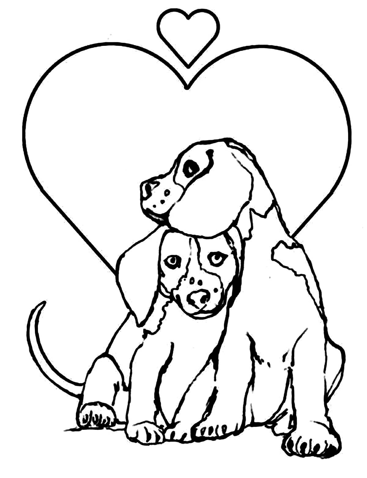 cofree coloring dog pages