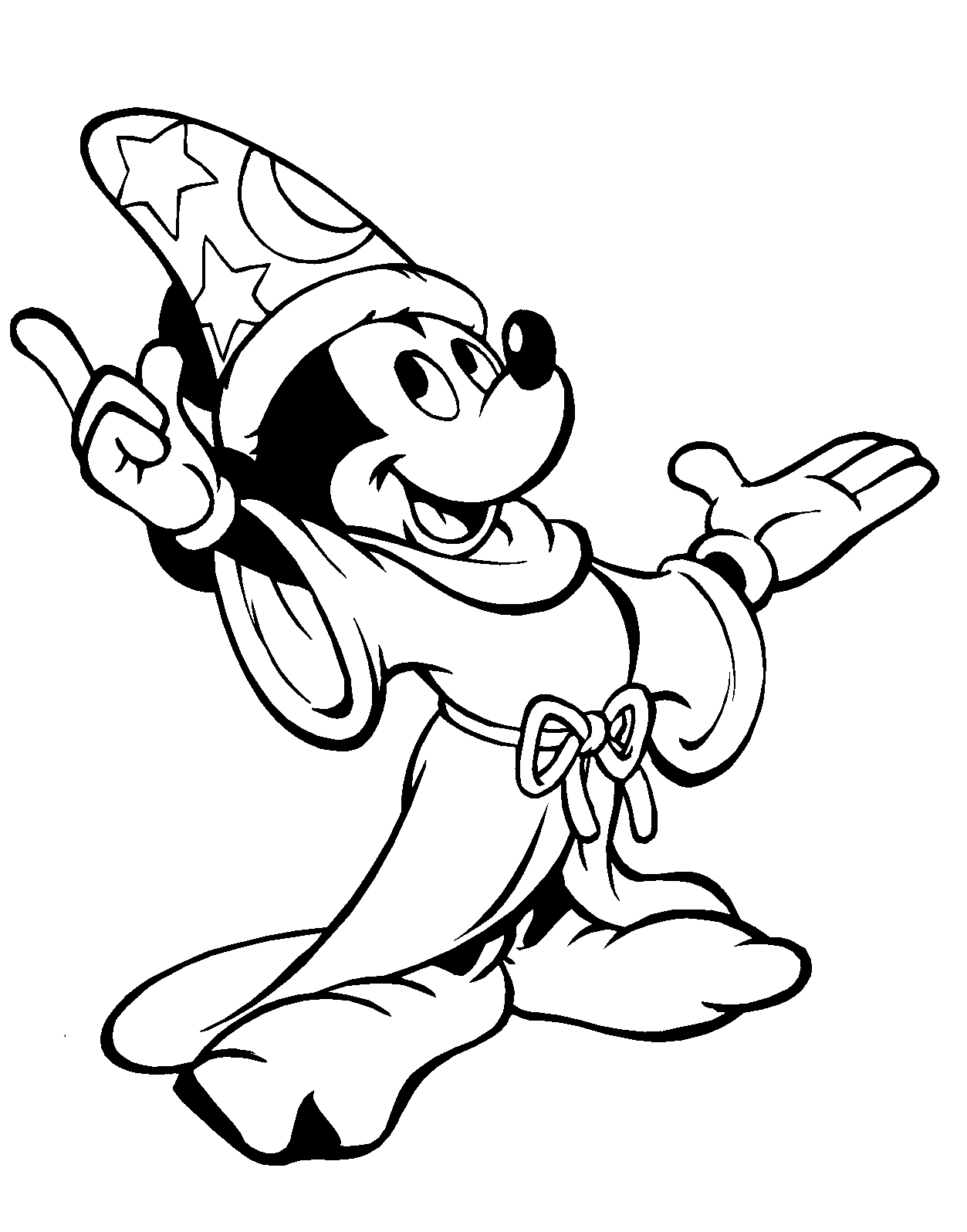 Coloring Pages Mickey Mouse Print Out Coloring Pages