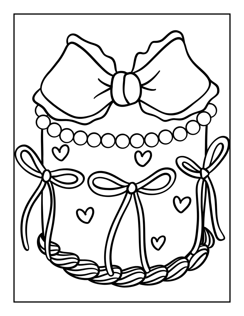 Coquette Aesthetic Coloring Pages Soft Elegant And Vintage Inspired Designs For Relaxation FunColor s Ko fi Shop