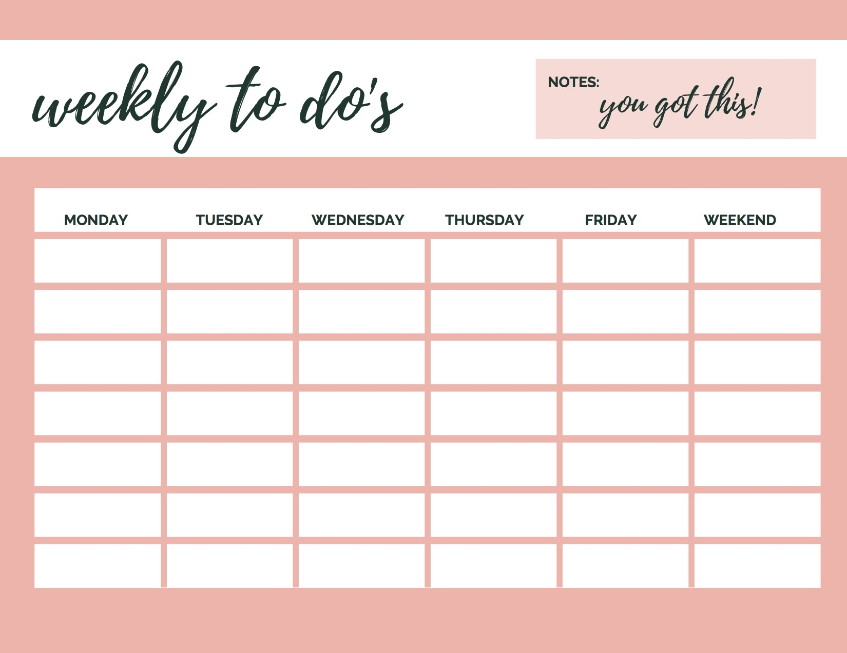 Cute Office Organization Printables Inspired By HP OfficeJet