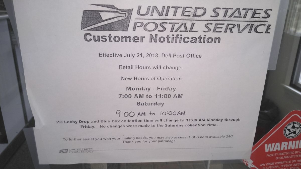 Dell Post Office Town Of Dell Arkansas