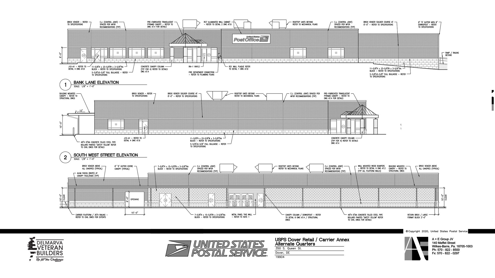 DELMARVA VETERAN BUILDERS SELECTED TO BUILD UNITED STATES POST OFFICE COMPLEX IN DOVER Delmarva Veteran Builders