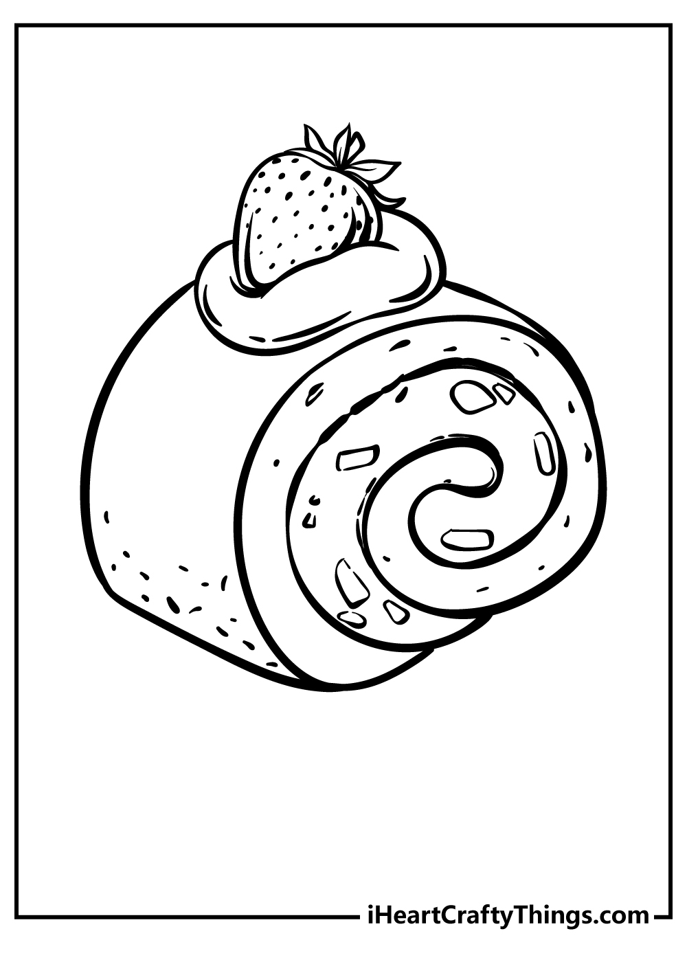coloring pages dessert