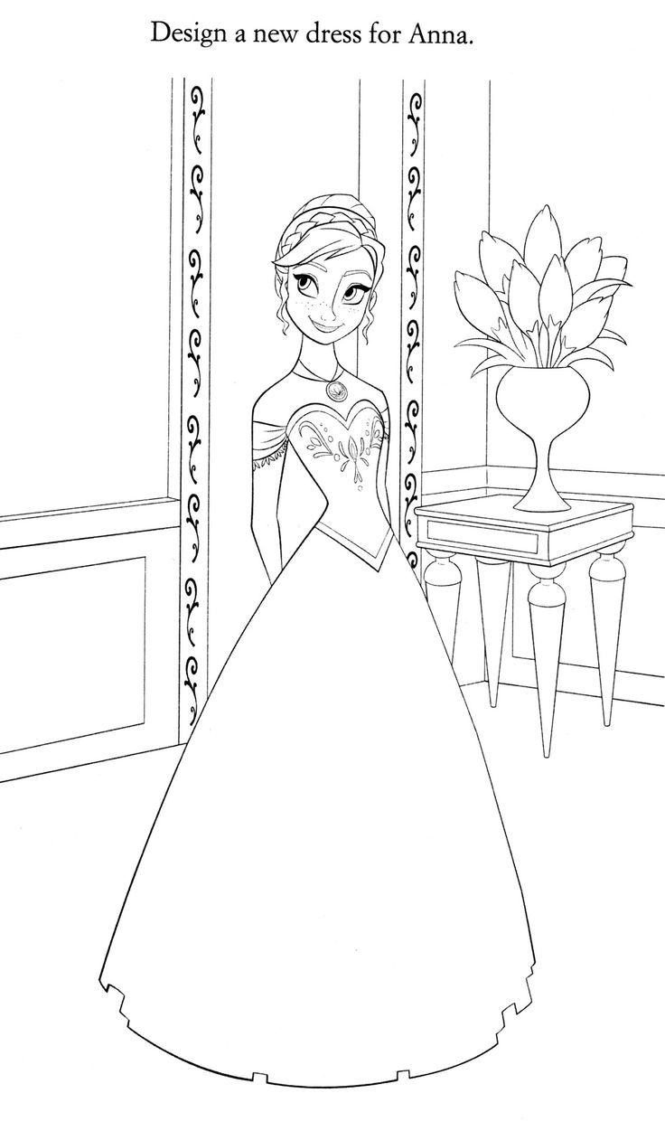 colouring elsa aesthetic