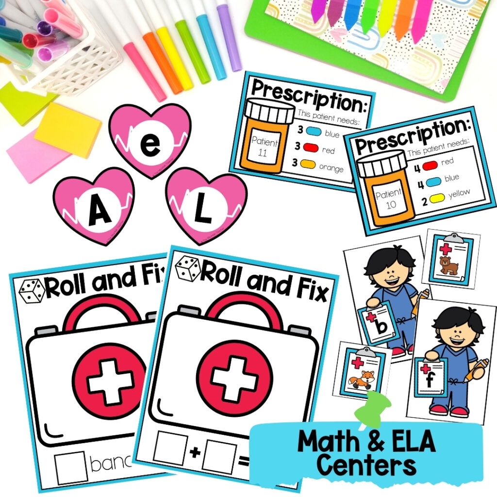 Doctor s Office Dramatic Play Printables For Early Learners The Mountain Teacher