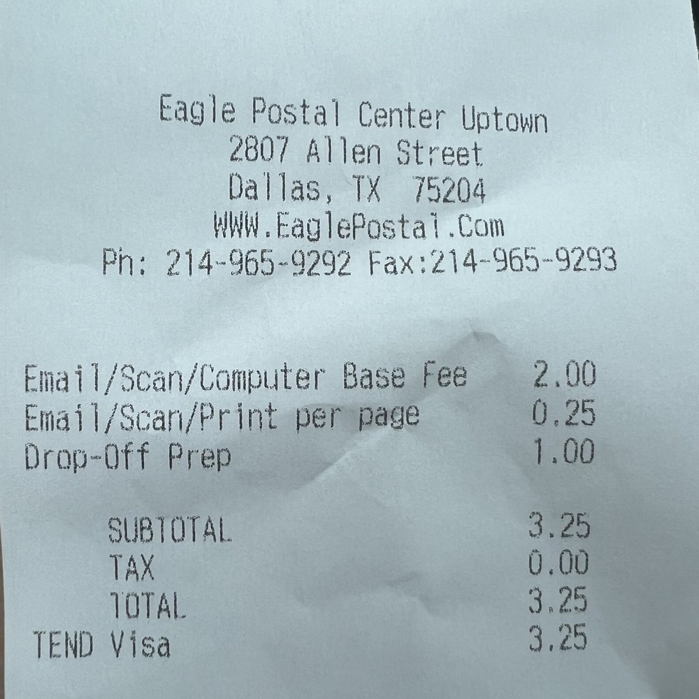 Eagle Postal Center Uptown Dallas TX Last Updated July 2025 Yelp