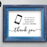 Editable No Cell Phone Sign Template Business Wedding Home Doctor Medical Office DIY Printable Instant Download Digital File PDF 5x7 8x10 Etsy