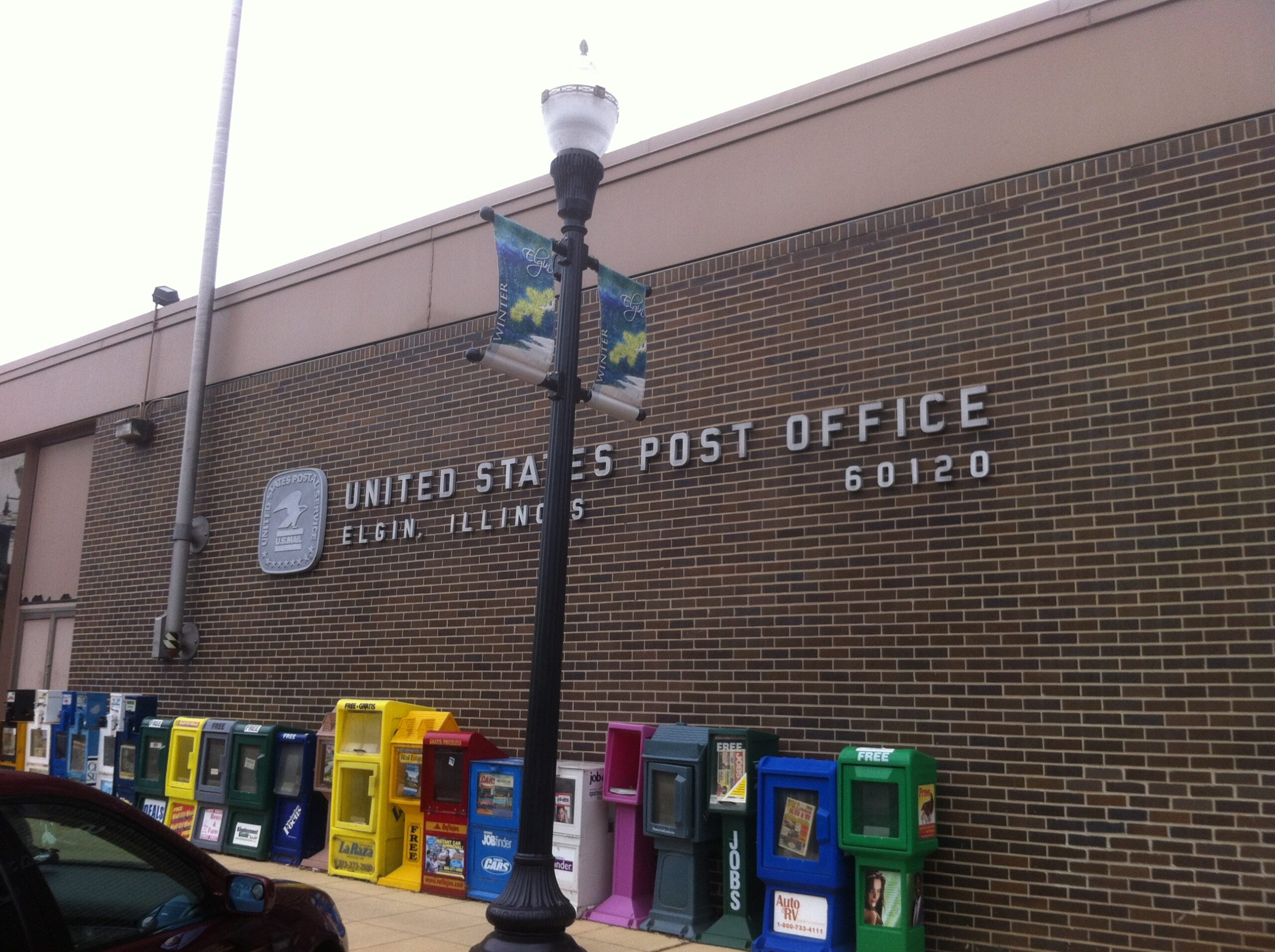Elgin Illinois Post Office 60120 Post Office Fans