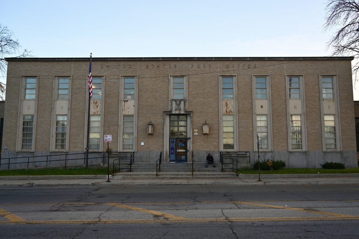 Englewood Station Post Office Chicago IL Living New Deal