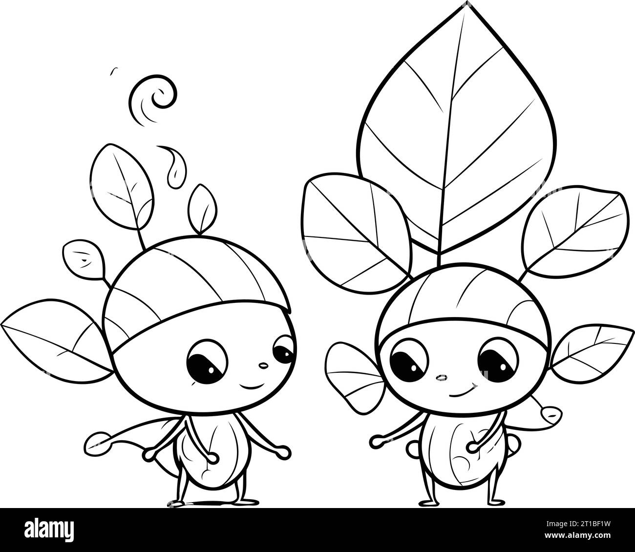 Fairies Coloring Page Hi res Stock Photography And Images Alamy