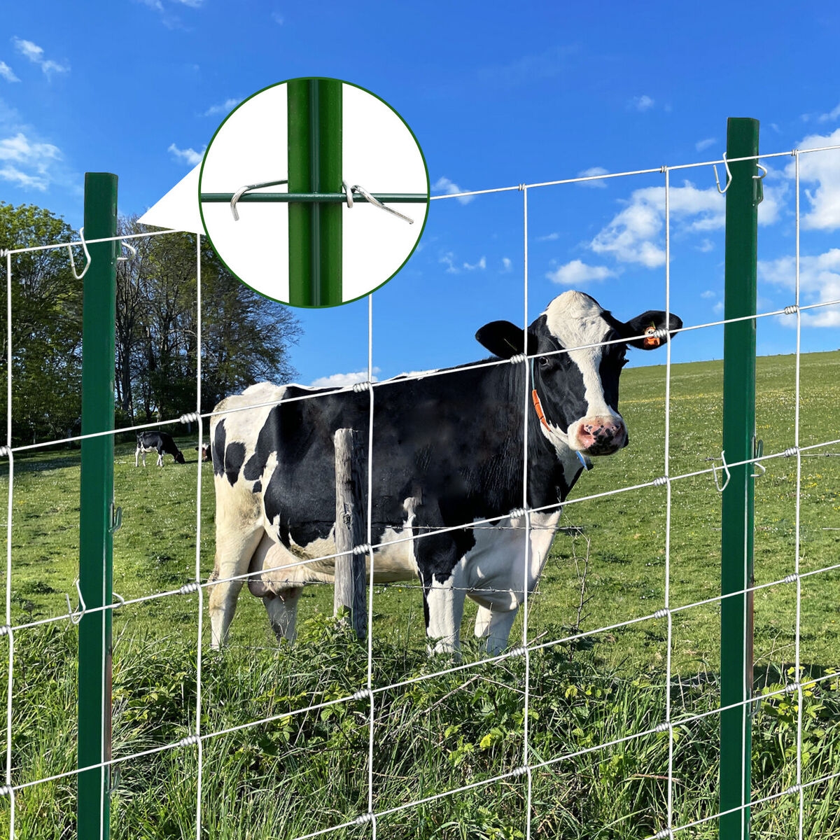 Farm Fence Filed Fence Deer Fence Cattle Fence 4FT X 164FT Fence Posts 4 8 FT EBay