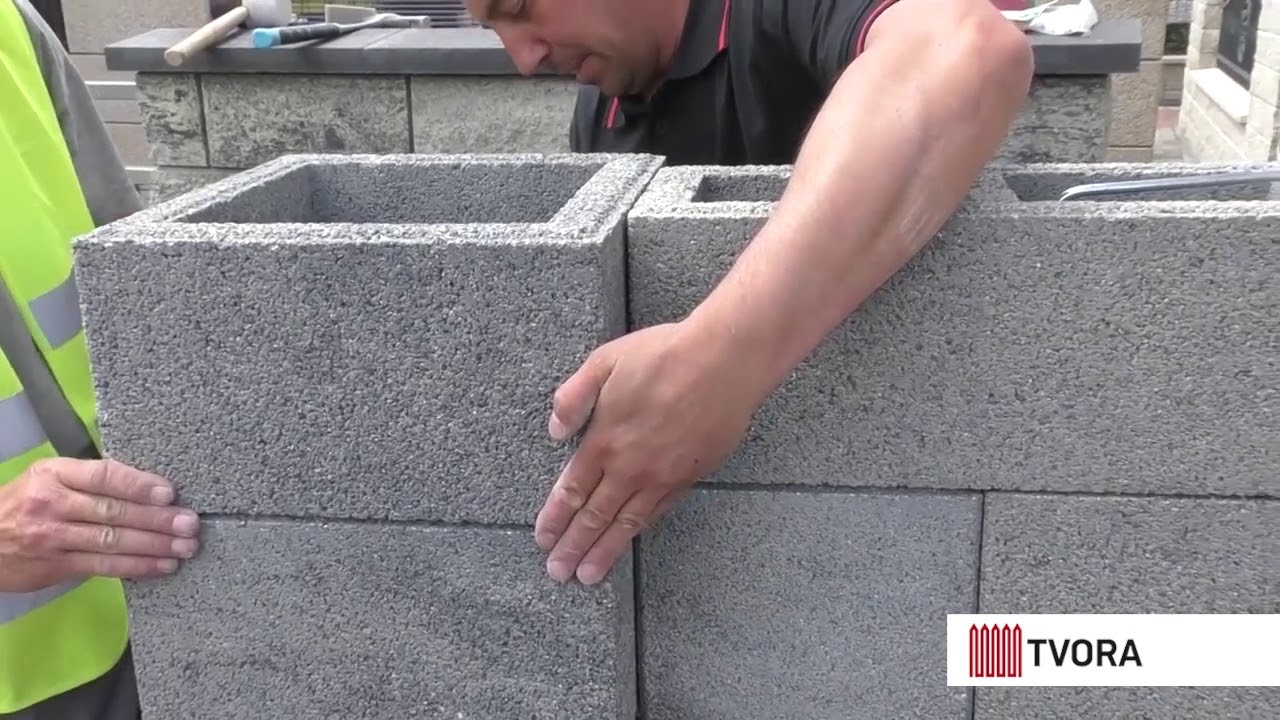 Fence Block Assembling Without Concrete Works YouTube