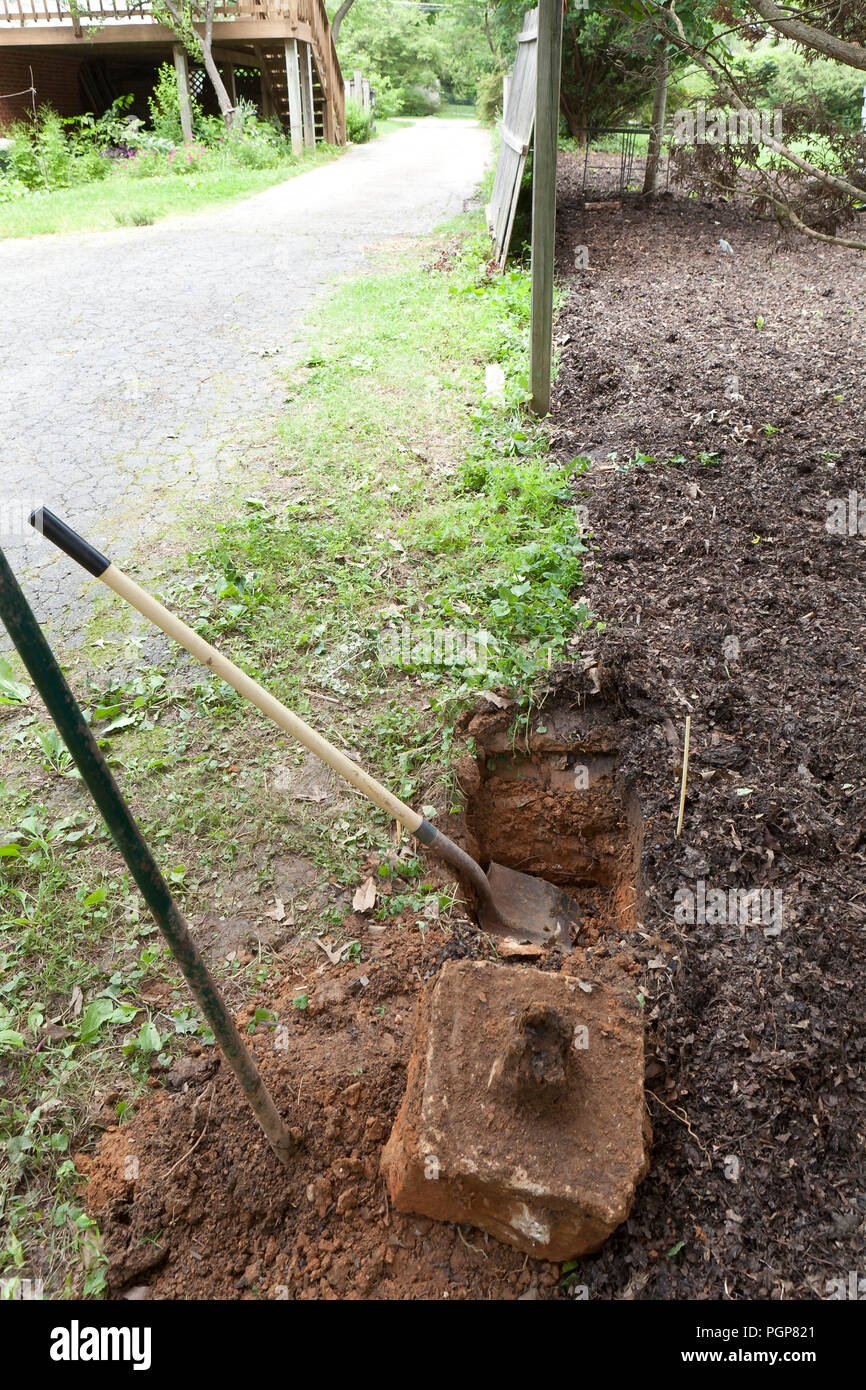 fence post with holes