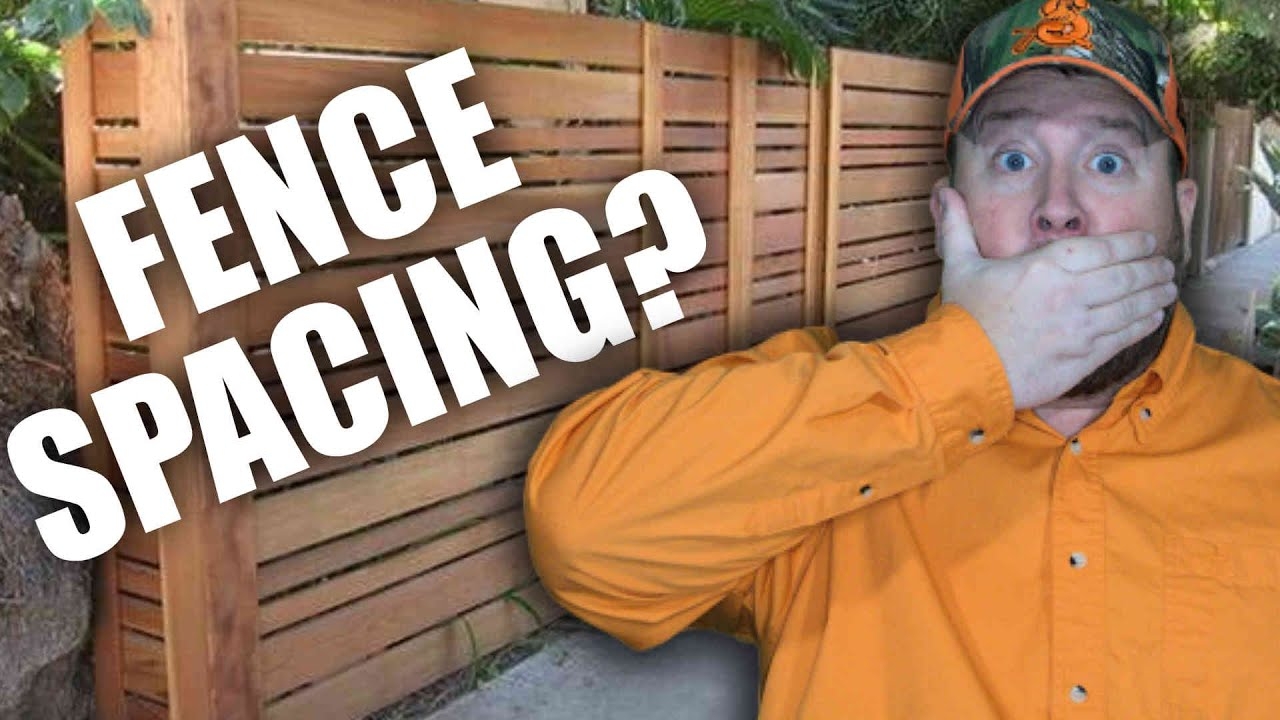 Fence Post Spacing Explained How To Incorporate Proportional Remainder And Feathered Spacing YouTube