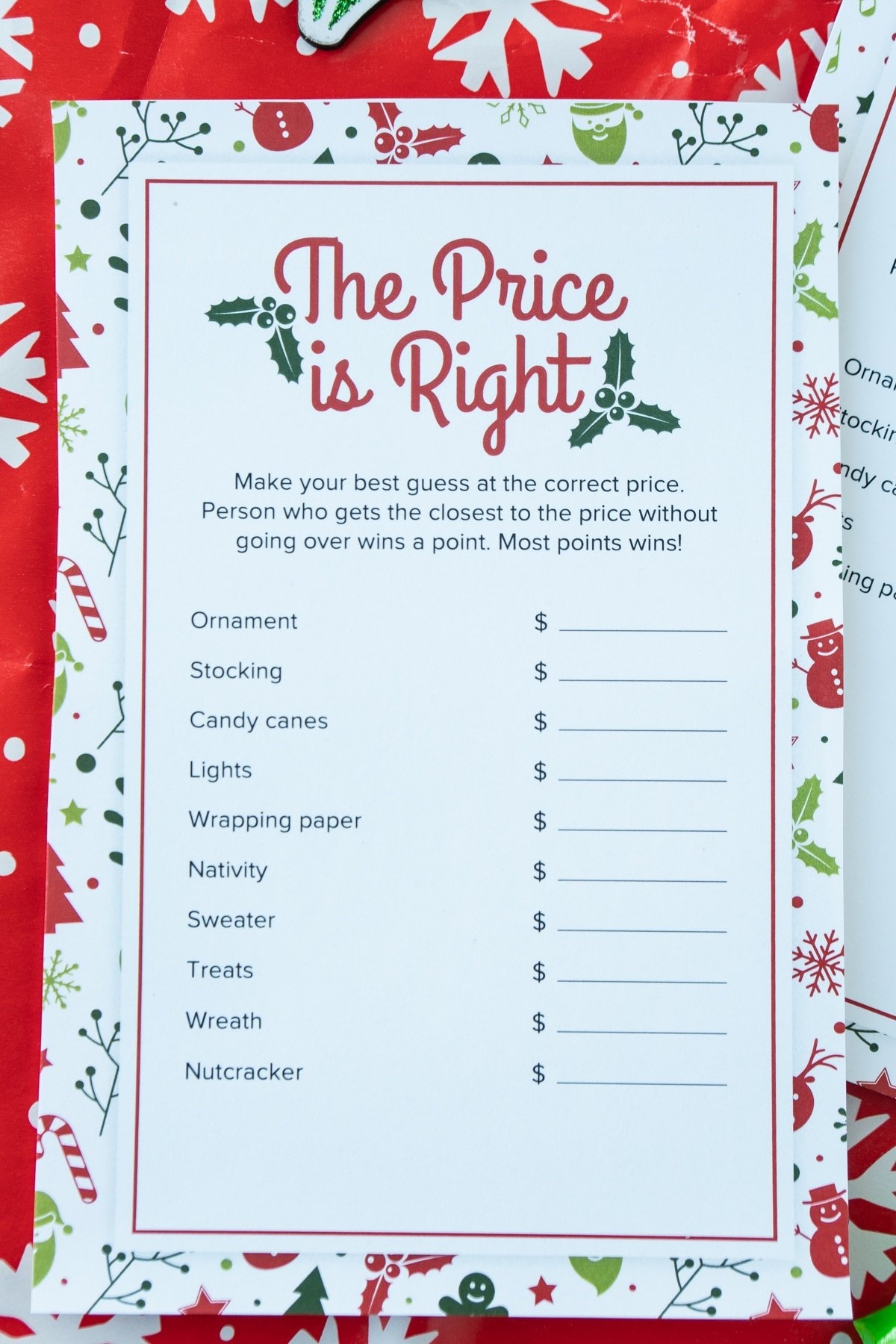 free printable christmas games for office parties