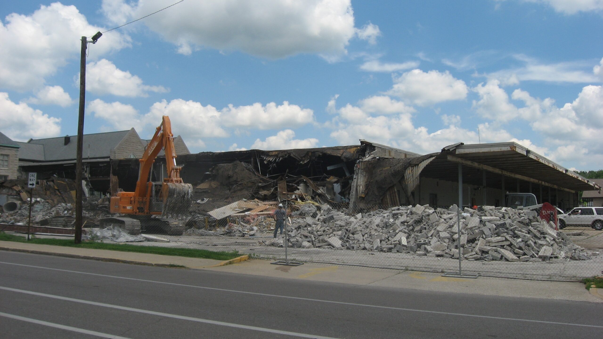 File Demolition Of Post Office In Bloomington jpg Wikimedia Commons