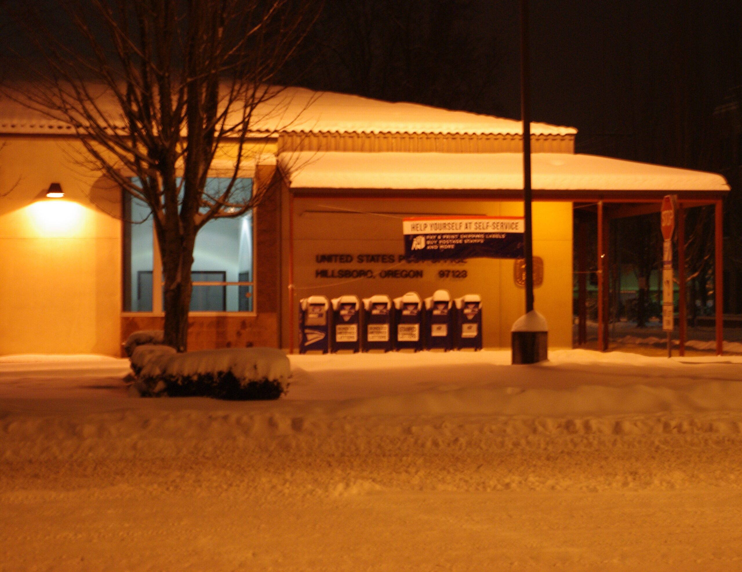 File Hillsboro Post Office With Snow Oregon JPG Wikimedia Commons
