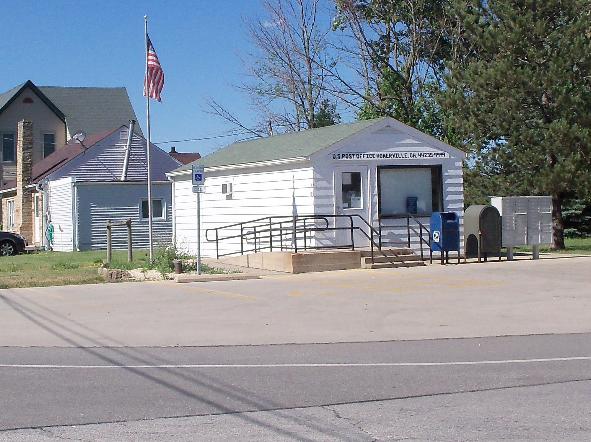 File Homerville Ohio Post Office jpg Wikimedia Commons