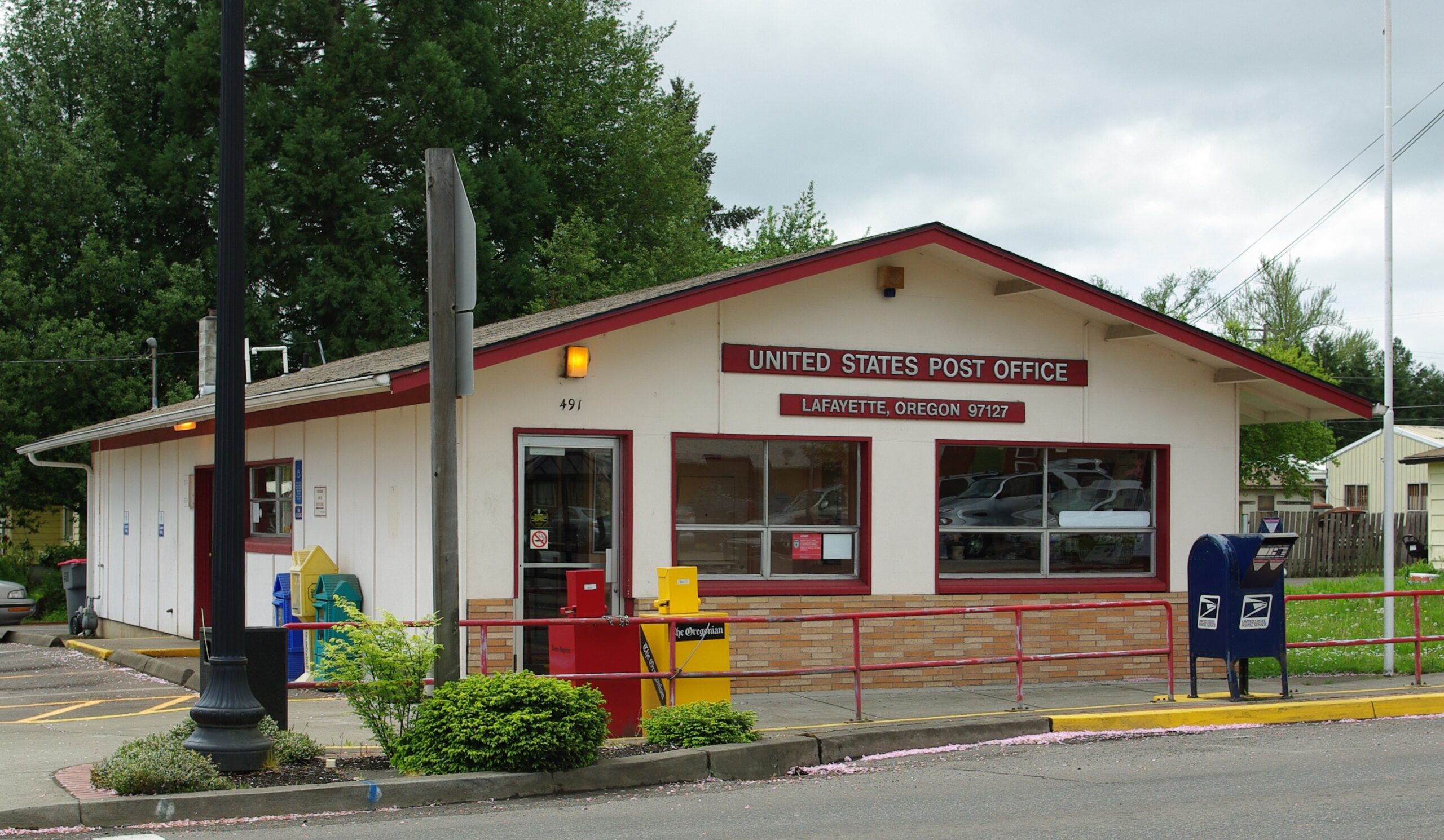 File Lafayette Oregon Post Office JPG Wikimedia Commons