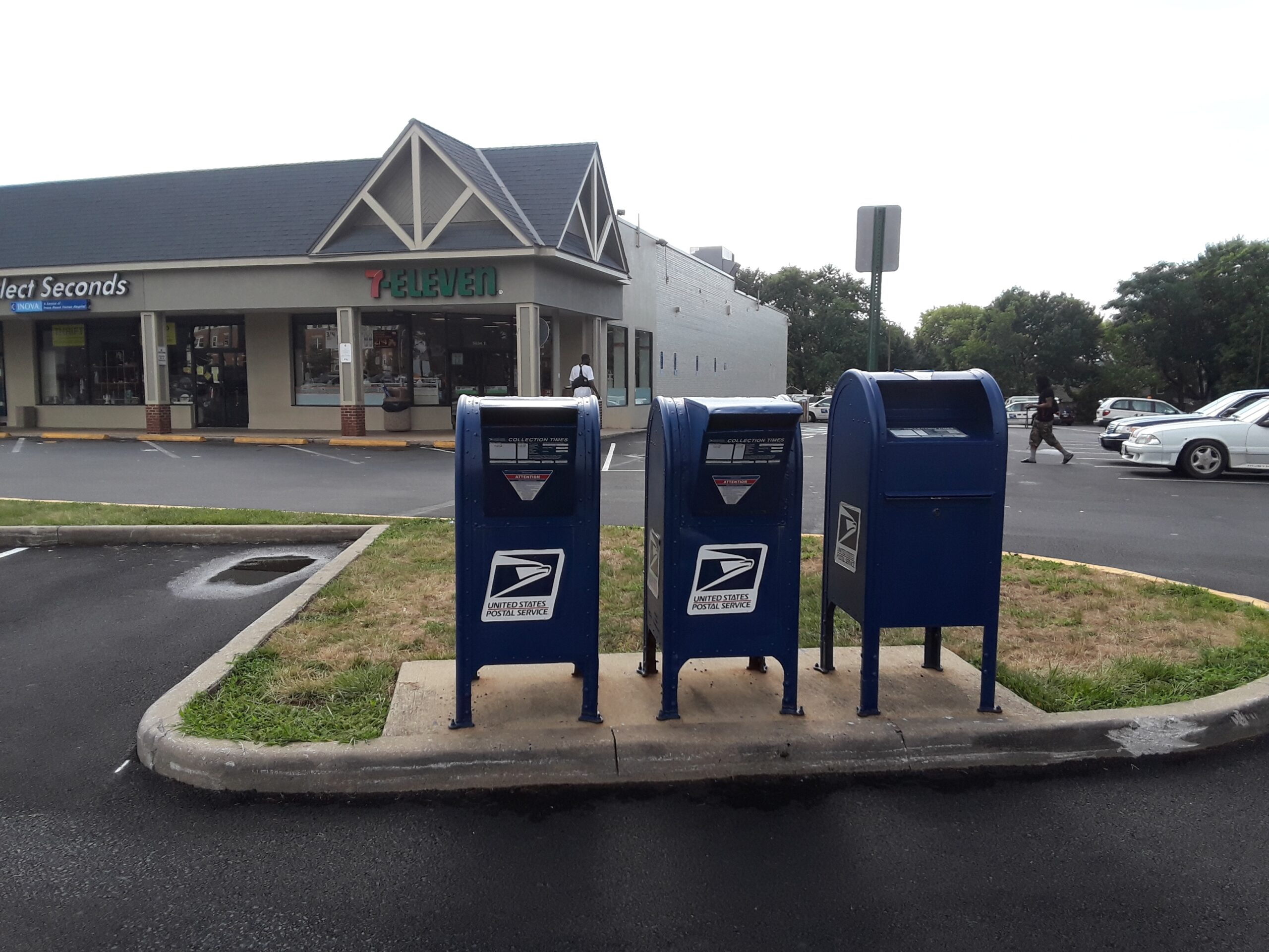 File Mailboxes In Front Of The Huntington Post Office jpg Wikimedia Commons