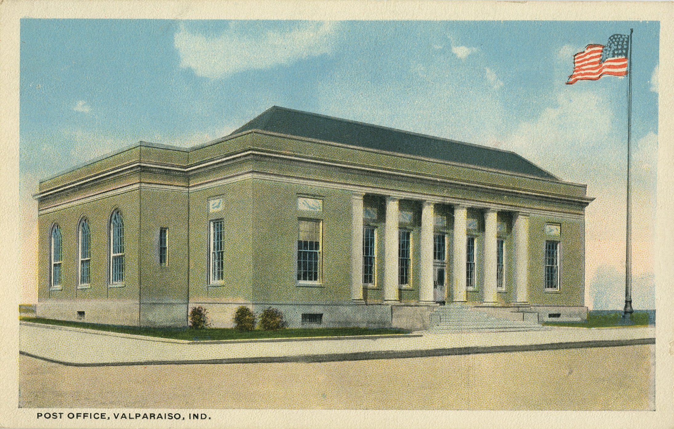 File Post Office Circa 1930 Valparaiso Indiana 4181360744 jpg Wikimedia Commons