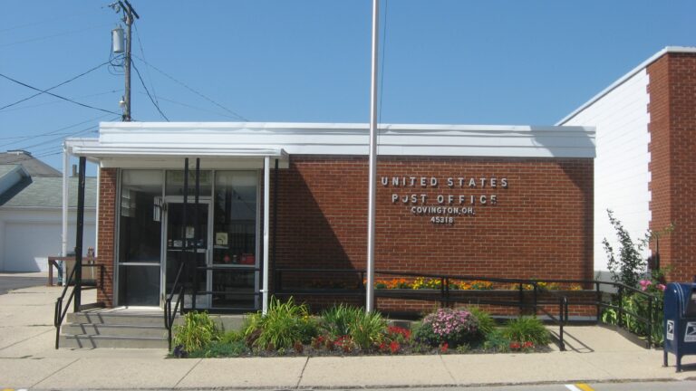 File Post Office In Covington Ohio jpg Wikimedia Commons