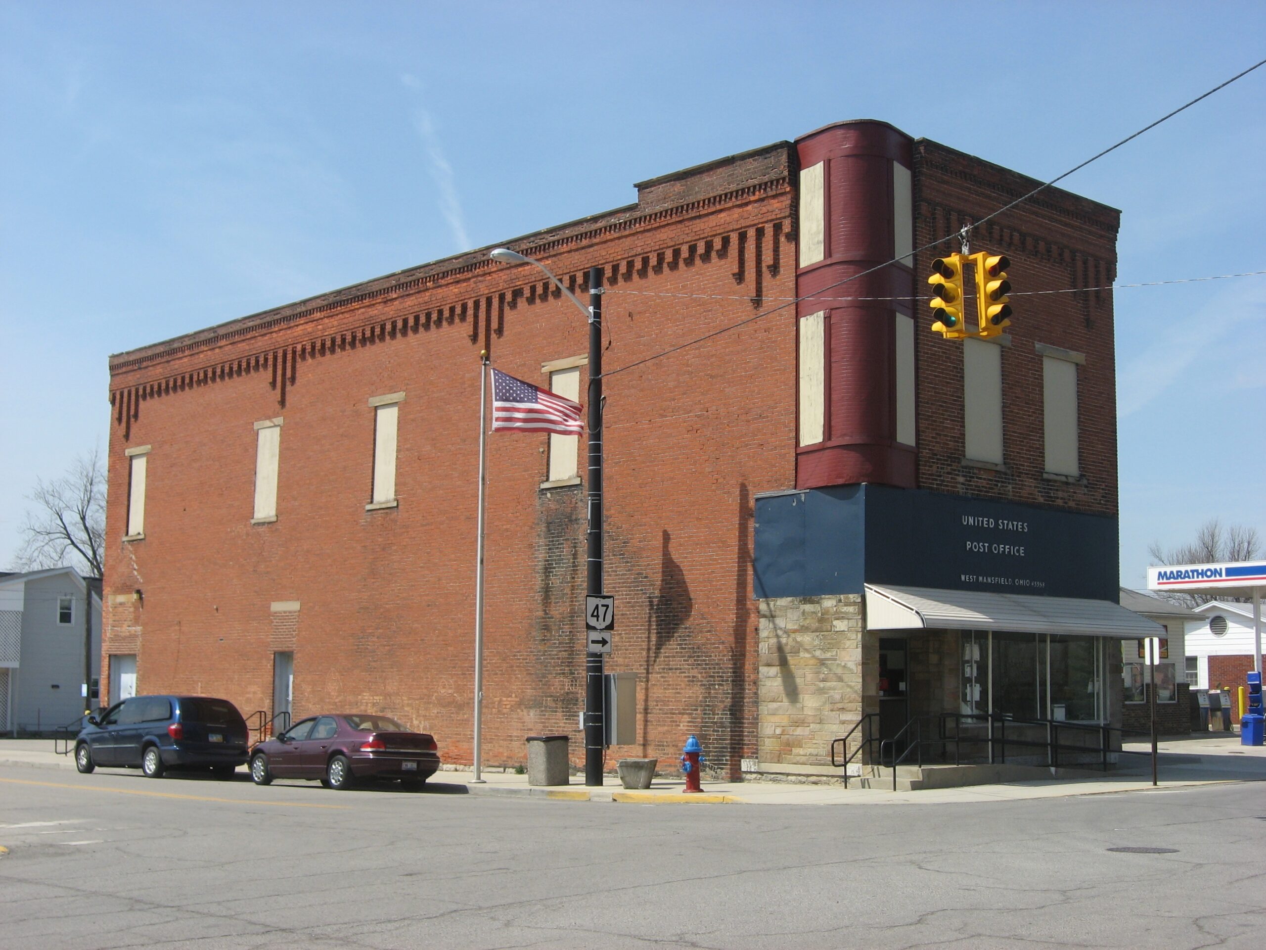 mansfield post office hours