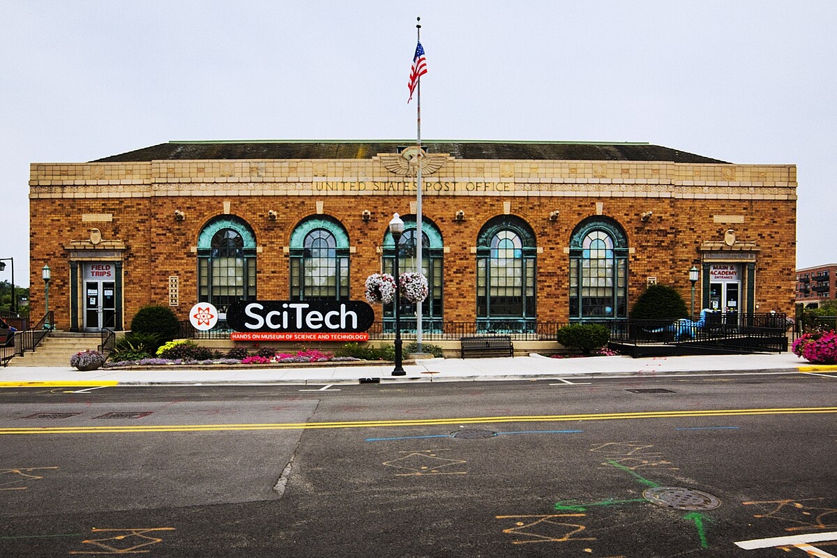 File Scitech old Aurora Post Office jpg Wikimedia Commons