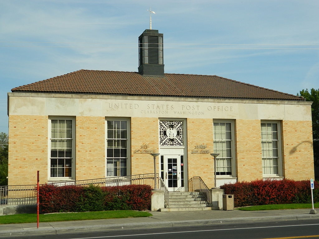 File US Post Office Clarkston WA JPG Wikimedia Commons