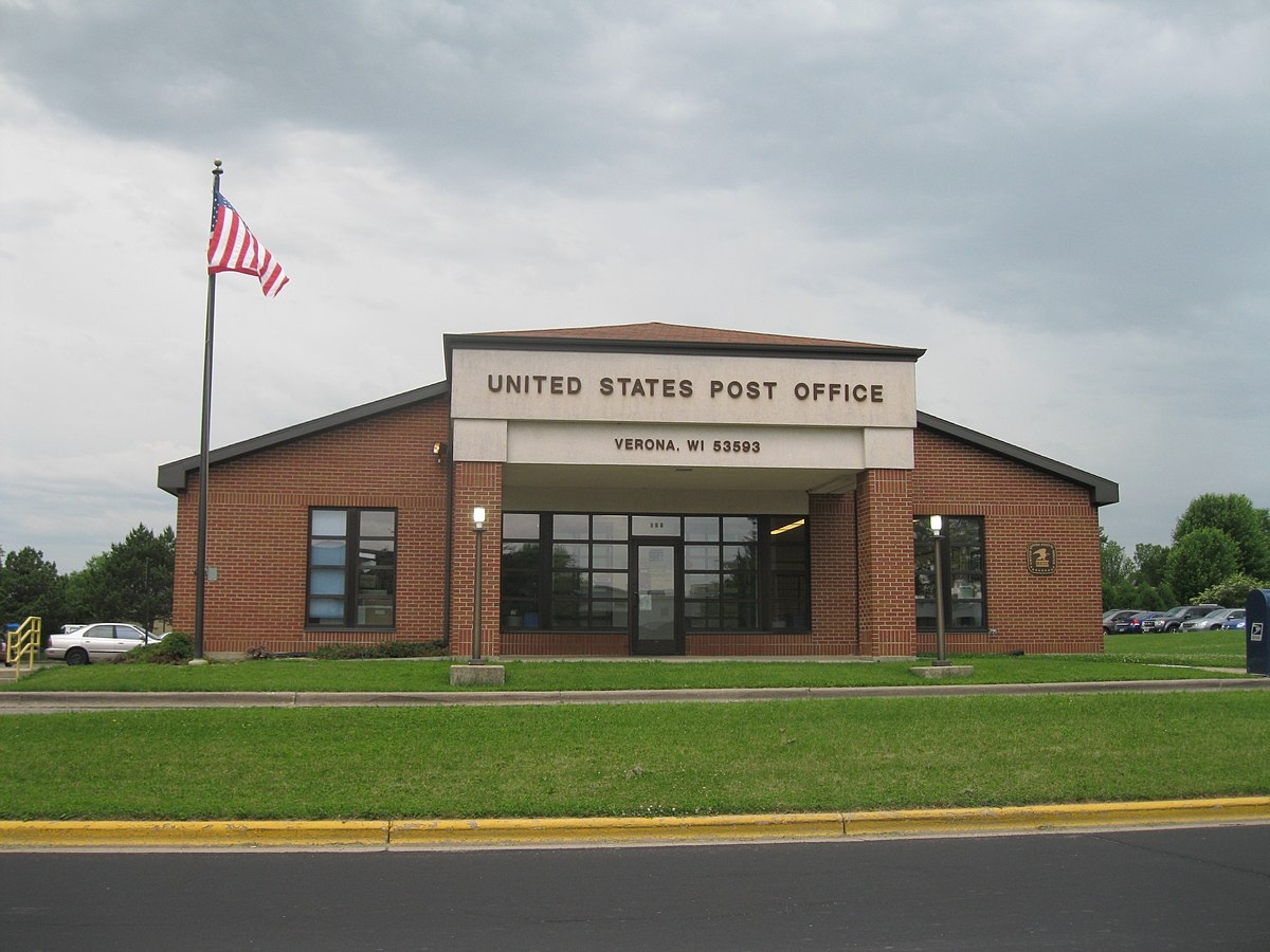 File Verona WI Post Office JPG Wikimedia Commons
