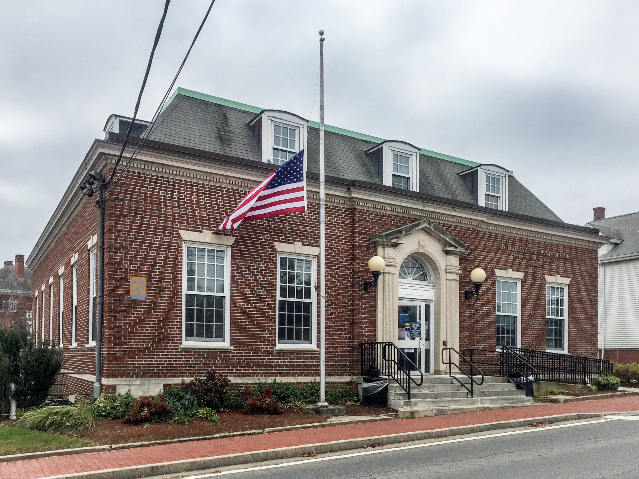 File Warren Rhode Island Post Office jpg Wikimedia Commons