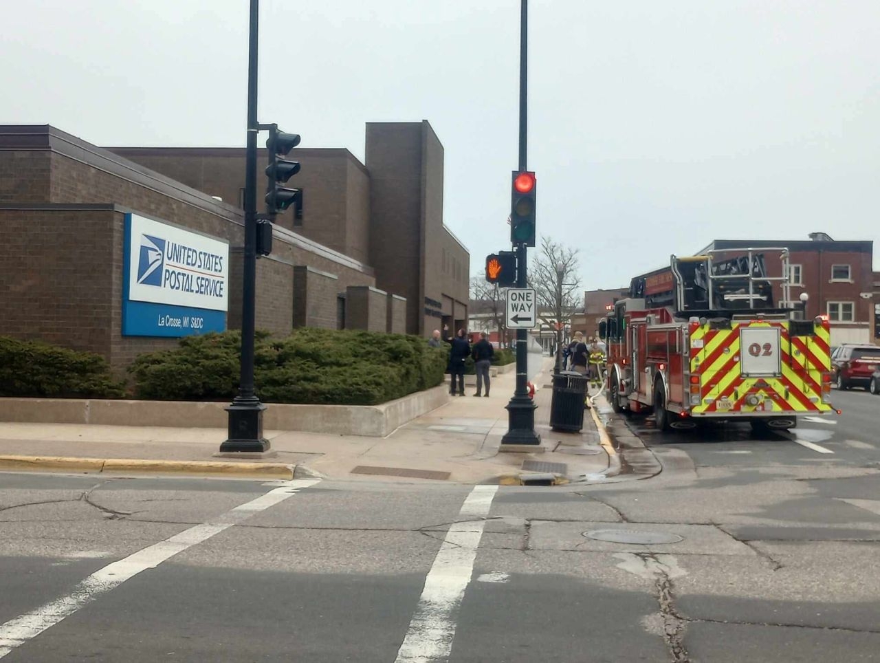 Fire Department Called To La Crosse Post Office WIZM 92 3FM 1410AM