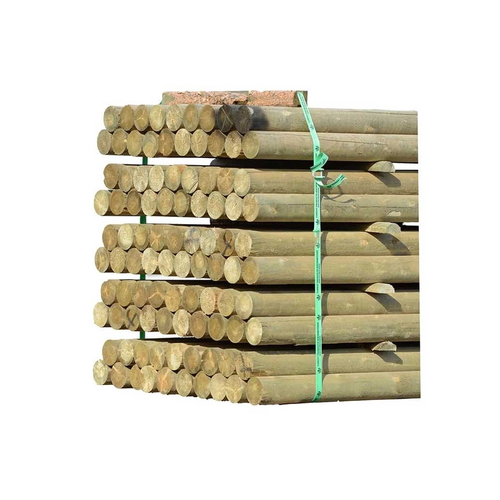 Forest Products Distributors Inc CCA Treated Fence Post 3 X 10 Blunt Runnings