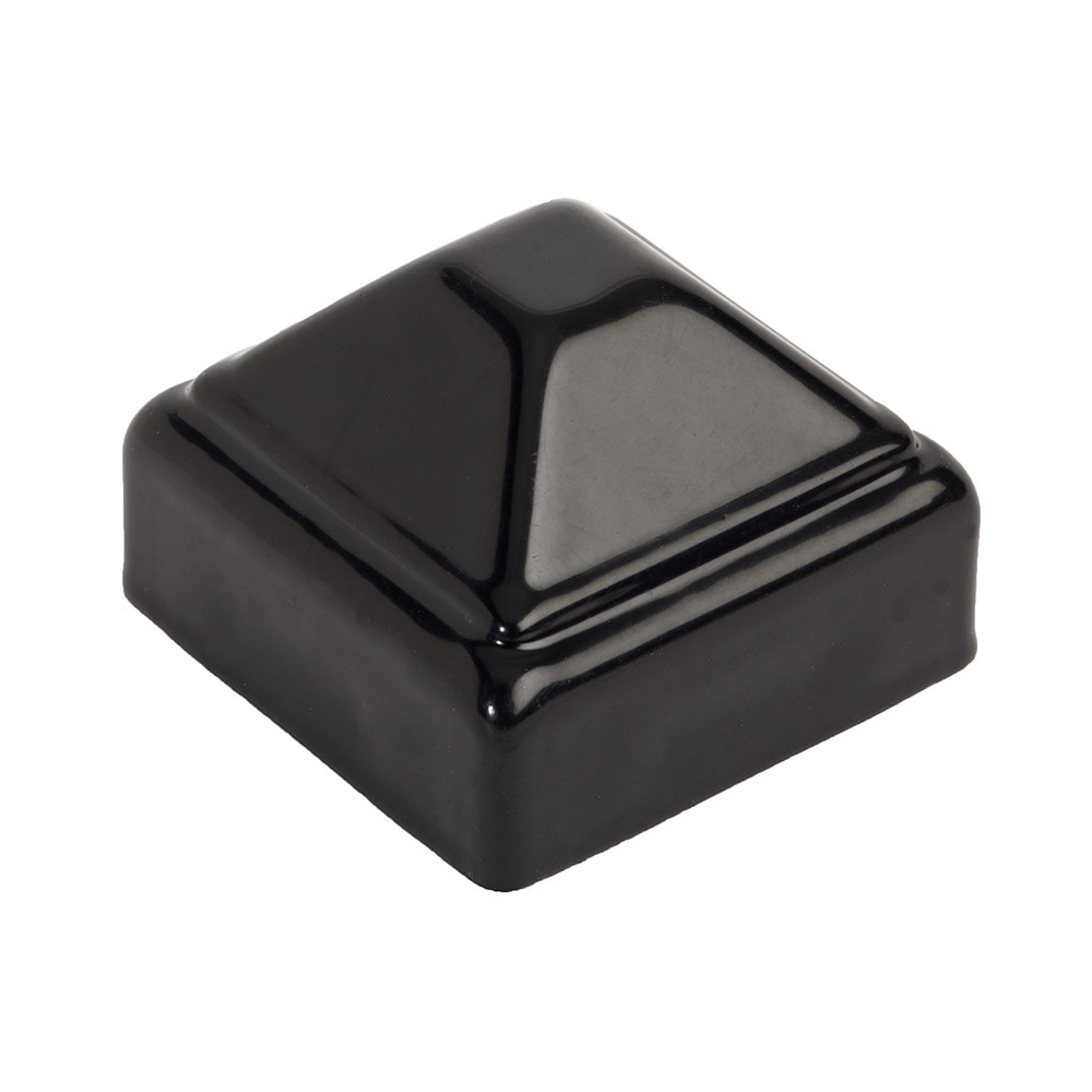 Fortress Building Products 2 Inches W X 2 Inches L Vinyl coated Steel Decorative Metal Fence Post Cap Fits Common Post Measurement 2 in X 2 in In The Fence Post Caps Department At Lowes