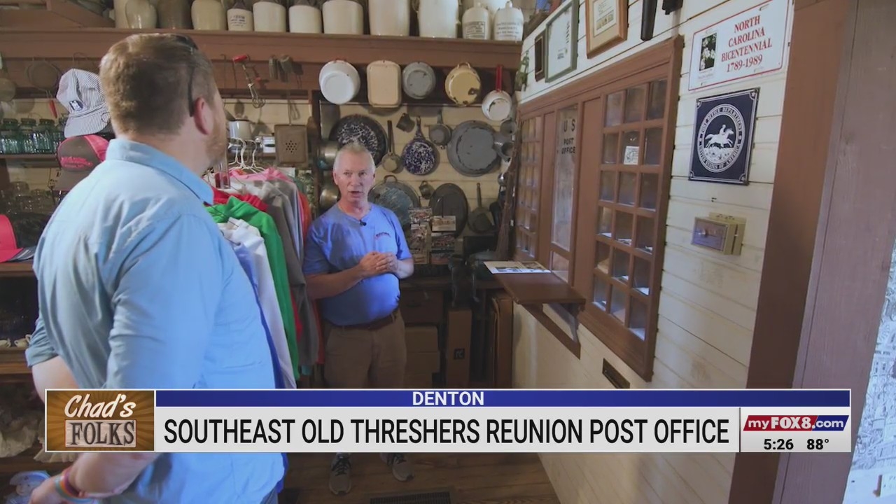 FOX8 Checks Out Historic Denton Post Office FOX8 WGHP