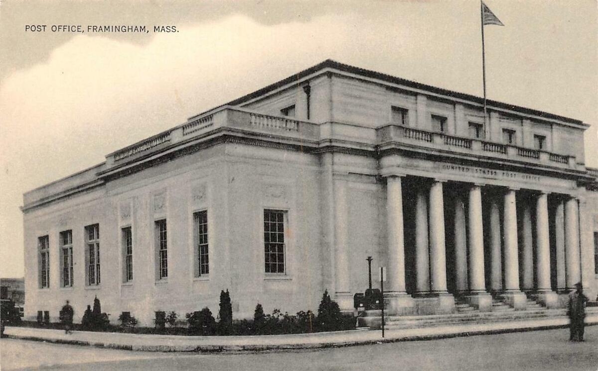 framingham ma post office hours