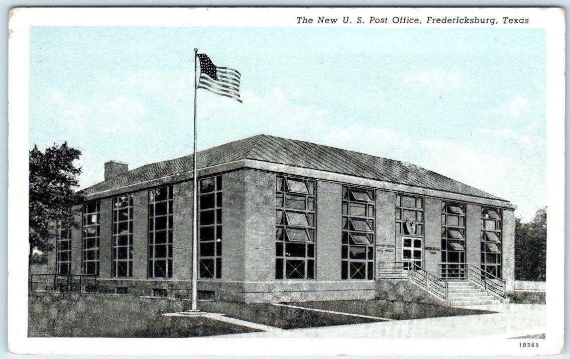 FREDERICKSBURG Texas TX New U S POST OFFICE Ca1940 Gillespie County Postcard EBay