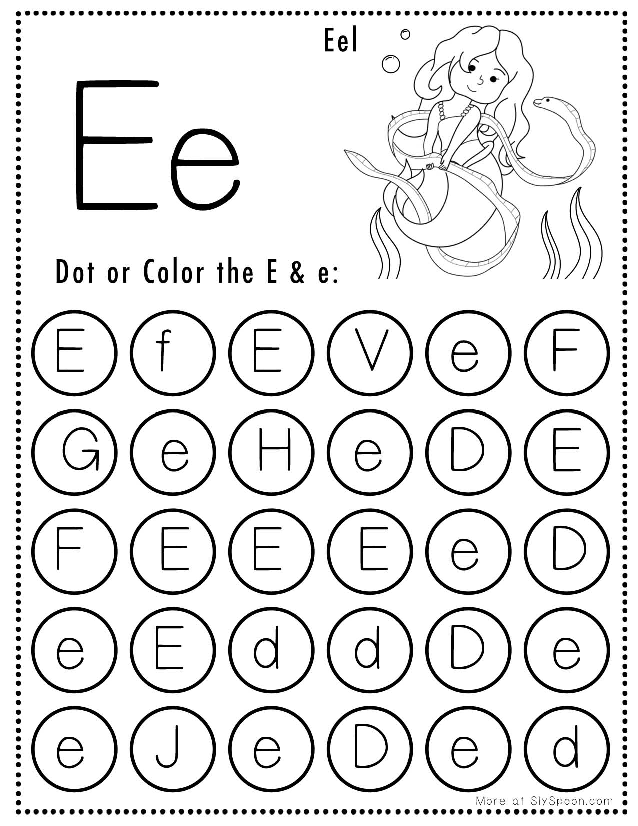printable letter recognition worksheets