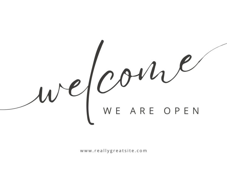 Free Custom Printable Welcome Yard Sign Templates Canva