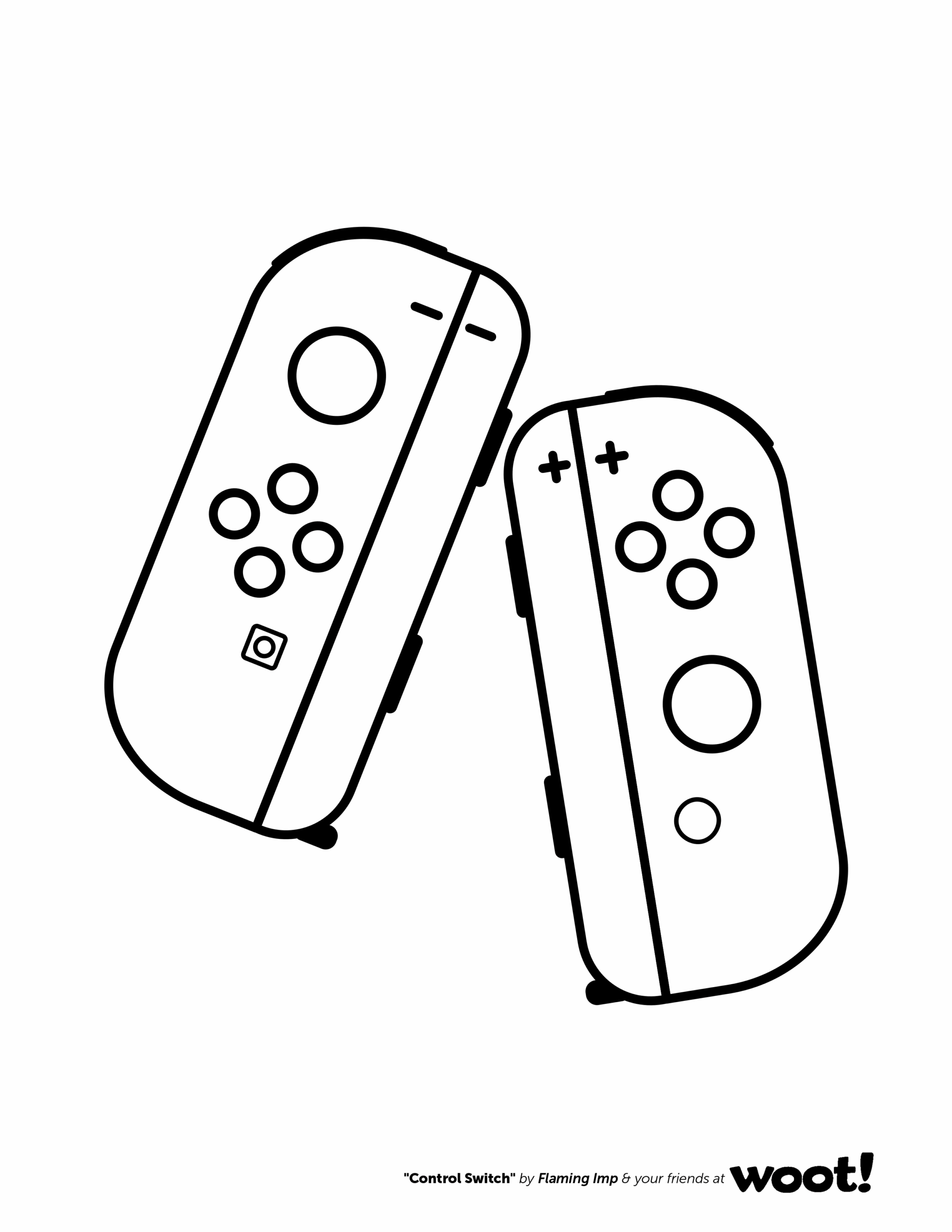 FREE Digital Download Coloring Page 10 Shenanigans Woot