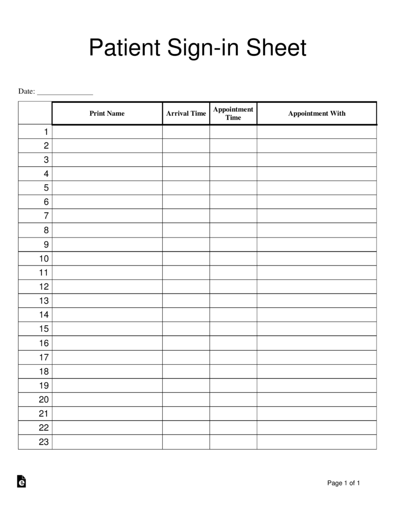 free printable medical office forms