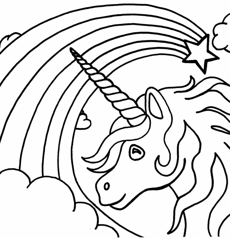 Free Printable Coloring Page Unicorn Karenlesscarnama1976 s Ownd