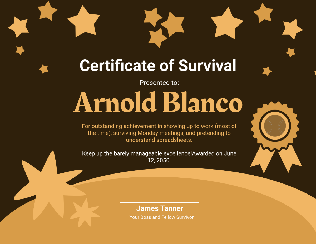 Free Printable Funny Certificate Templates To Customize Online